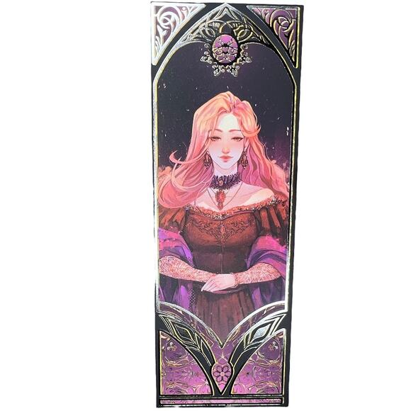 FairyLoot The Crimson Moth by Kristen Ciccarelli Foiled Bookmarks - April 2025 - Picture 3 of 10